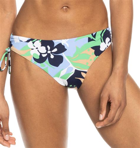 Roxy Beach Classics Hipster Bikini Bottom Vintage Indigo