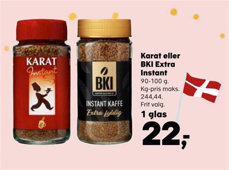 Karat Eller Bki Extra Instant Tilbud Hos Kvickly