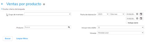 Informe Ventas Por Producto Portal De Clientes Siigo Software