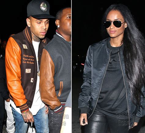 Celebs Out & About: Ciara & Chris Brown, Amber Rose Shamelessly Grinds ...