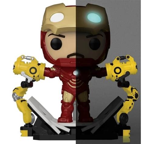 Funko Mania Funko Iron Man With Gantry Px Exclusive Marvel Iron