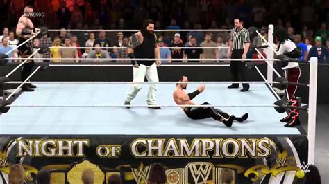 Wwe 2k15 Ps4 Night Of Champions Ppv Extreme Crap Wrestling Universe