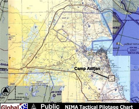 Map Of Camp Arifjan Kuwait | Islands With Names