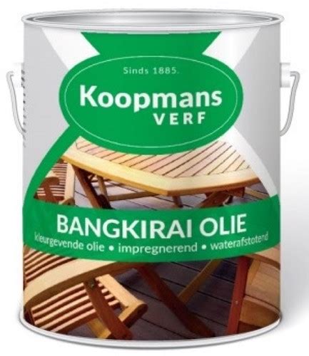 Koopmans Bangkirai Olie Kopen SALE Tot 65 De Verfmenger