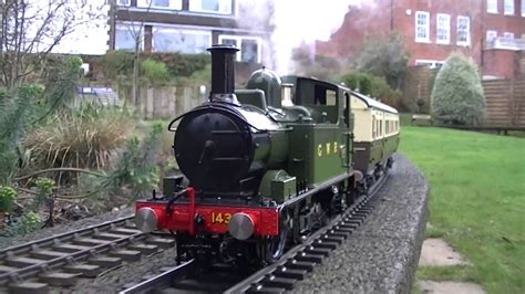 Slow Running With The Gwr 1436 Live Steam Youtube