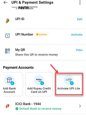 Activate Your Paytm UPI Lite Add Balance A Step By Step Guide