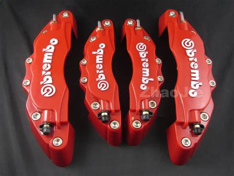 Racing 3d Brembo Red Brake Caliper Covers 4pcs Rear And Front 350z 370z