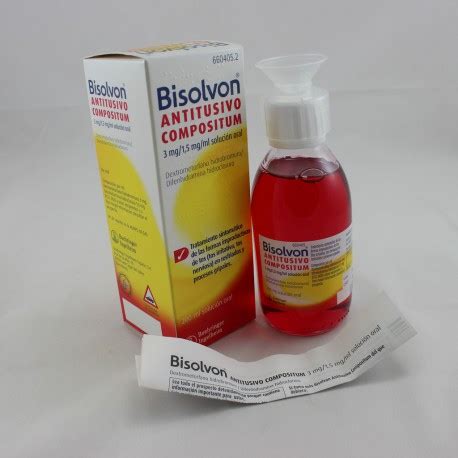 Bisolvon Antitusivo Compositum Mg Ml Solucion Oral Ml