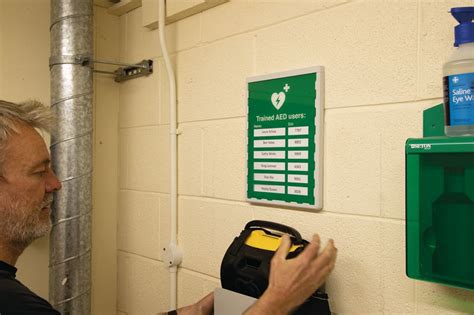 Update Sign Holders Trained Aed Users Seton