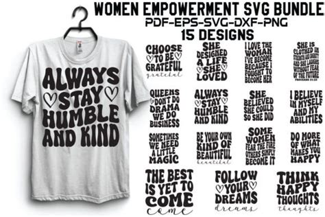 Women Empowerment Svg Bundle Graphic By Creativekhadiza124 · Creative