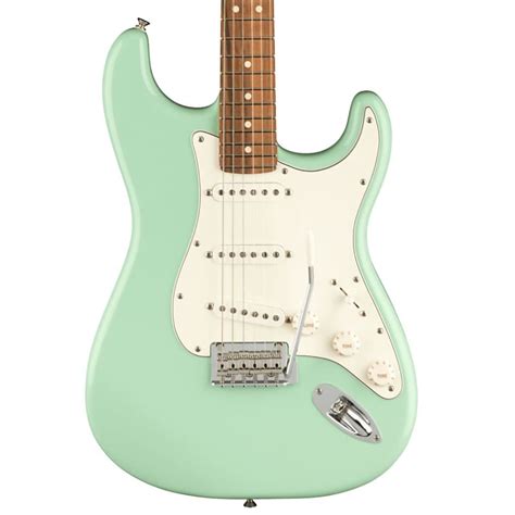 Fender Limited Edition Player Strat PF Surf Green Guitar Reverb