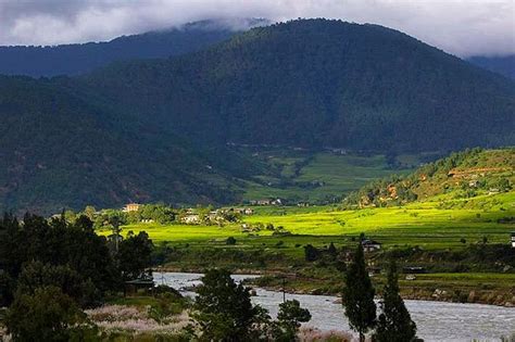 Valley In Paro Bhutan In Landscape Photography Nature