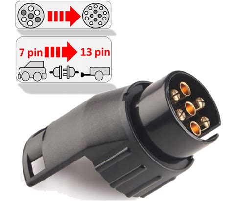 ADAPTER GNIAZDA PRZYCZEPY PRZEJŚCIÓWKA 7 13 PIN 13421269187