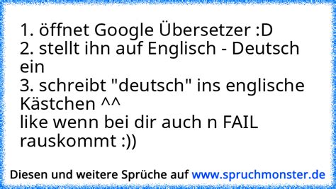 1 öffnet Google Übersetzer D2 stellt ihn auf Englisch Deutsch ein3