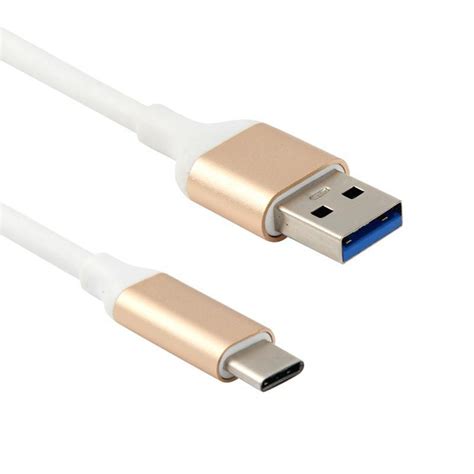 HiTech Land Câble de données chargeur à fil rond USB 3 1 Type c vers