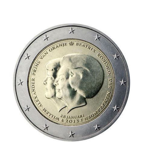 Moneda Conmemorativa 2 Euros Holanda 2013