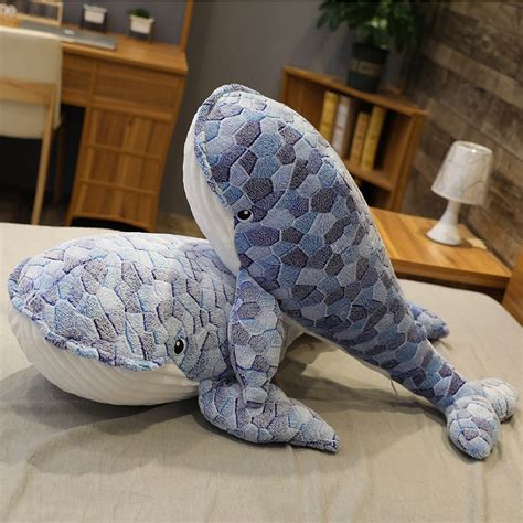 Giant stuffed animals Blue Whale Plush Toy - Goods Shopi