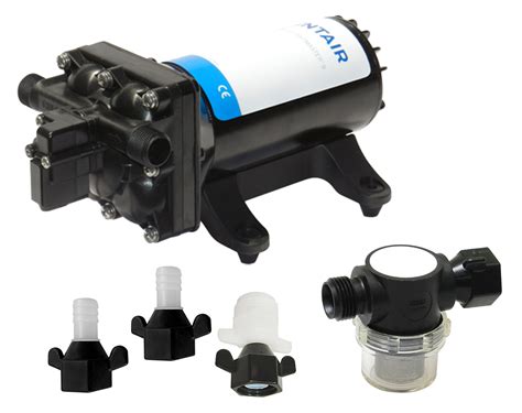 Shurflo Pro Baitmaster Ii Livewell Pump With Fittings 4gpm 12v