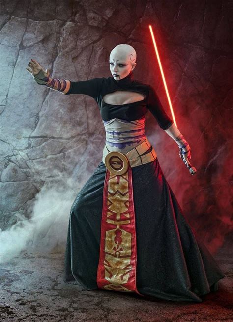 Asajj Ventress From Star Wars Cosplayer Ferasha Cosplay Prosthetics