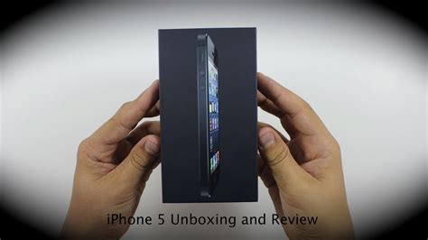 Apple Iphone Unboxing And Review Black Youtube