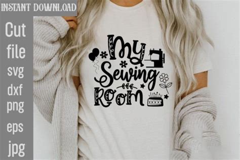 My Sewing Room Svg Cut File Graphic By Simacrafts · Creative Fabrica