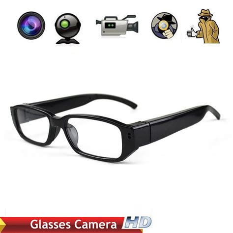 Spy Glasses HD 720P Spy Camera Hidden Eyewear Cam DVR Video Recorder DV ...