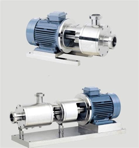 Emulsifying Pump High Speed Homogenizer Food Grade Inline High Shear