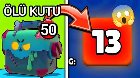 50 Tane ÖlÜ Kutu AÇtim Efsanevİ Karakter Çikti Brawl Stars Youtube