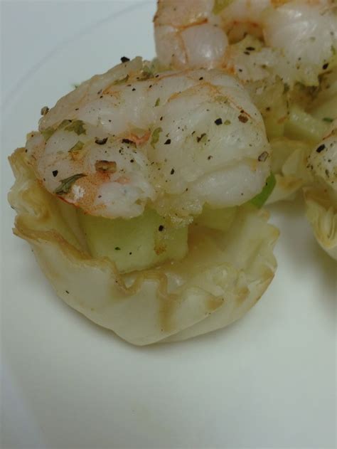 Simply Madewith Love Shrimp Cups Food Appetizers Greek Recipes