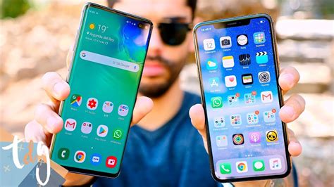 El Duelo Definitivo Samsung Galaxy S Vs Iphone Xs Max Youtube