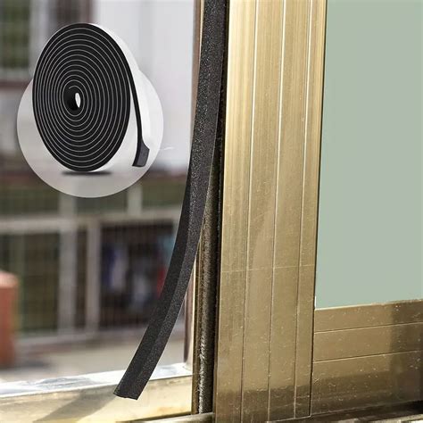 Foam Self Adhesive Weather Stripping Weatherstrip Tape Doors - Temu ...