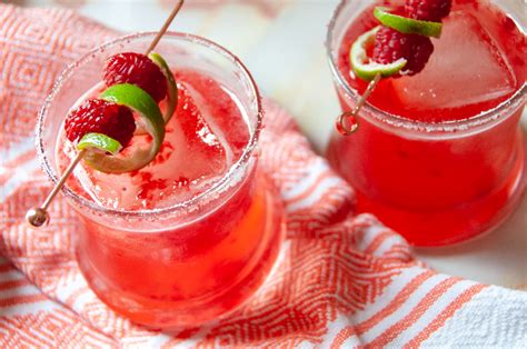 Chambord Raspberry Margarita On The Rocks Slumber And Scones