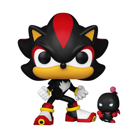 Sonic Shadow With Dark Chao Pop Vinyl Ikon Collectables