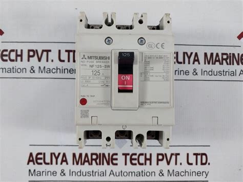 Mitsubishi Nf125 Sw Molded Case Circuit Breaker Aeliya Marine