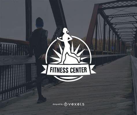 Fitness Center Logo Template Design Vector Download