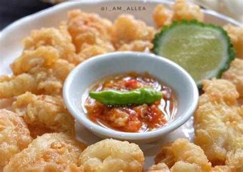 Resep Cumi Goreng Tepung oleh i_amallea - Cookpad