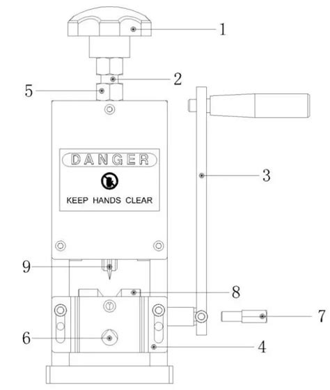 VEVOR SD 25 Manual Wire Stripping Machine Instruction Manual