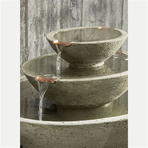 Contemporary Carrera Oval Water Fountain Kinsey Garden Decor