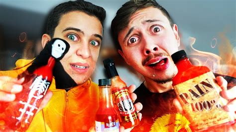 On A Testé Des Sauces Piquantes Super Fortes Youtube