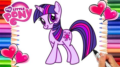 Twilight Sparkle Coloring Pages - Free My Little Pony Coloring Pages ...