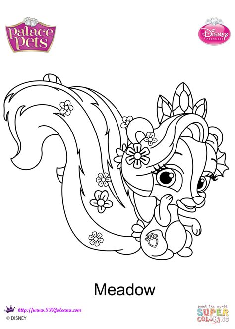 Palace Pets Meadow coloring page | Free Printable Coloring Pages