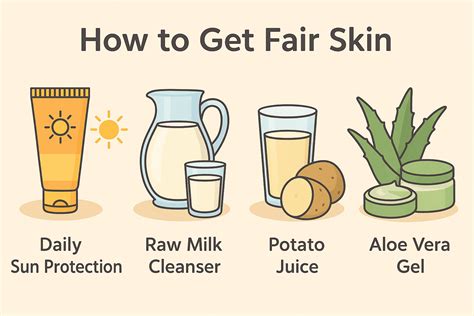 how to get fair skin