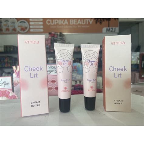 Pn Emina Cheek Lit Cream Blush Emina Liquid Blush Shopee Philippines