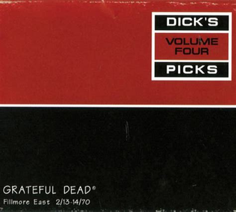 Grateful Dead Dicks Picks Vol 4 Fillmore East 2 13 14 70 3 Cd Set