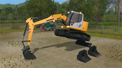 Farming Simulator Mods Liebherr R Compact Excavator For Pc Mac