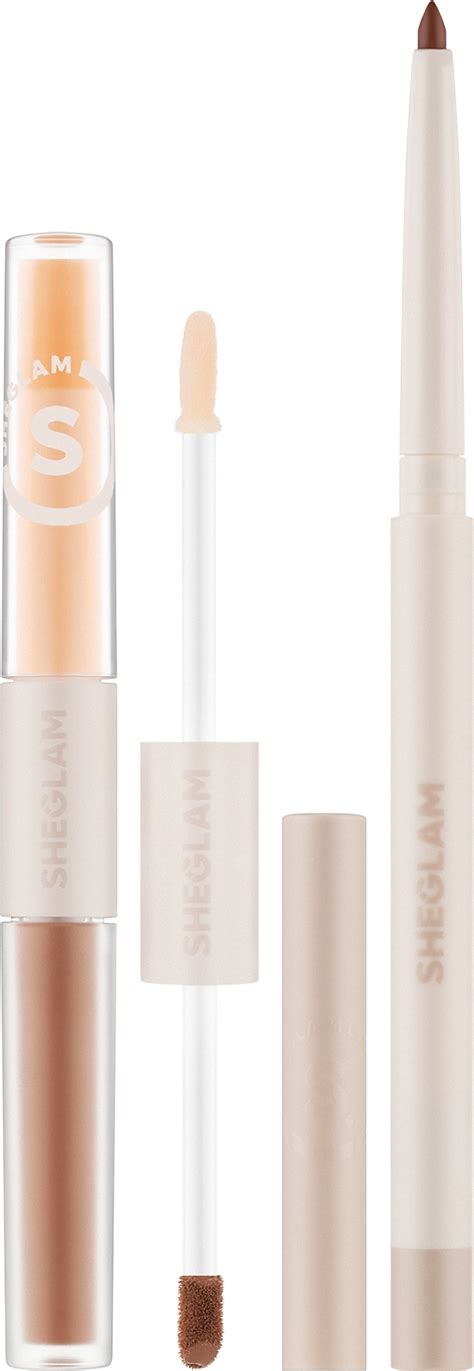 Sheglam Soft S Glam Lip Liner And Lip Duo Set Pouty Nude Lip Set Lip Set Makeup Ae