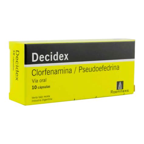 Decidex Caja X Caps Farmatotal