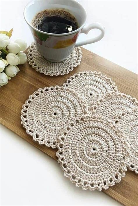 Top Gorgeous Collection Of Crochet Cup Coaster Ideas Artofit