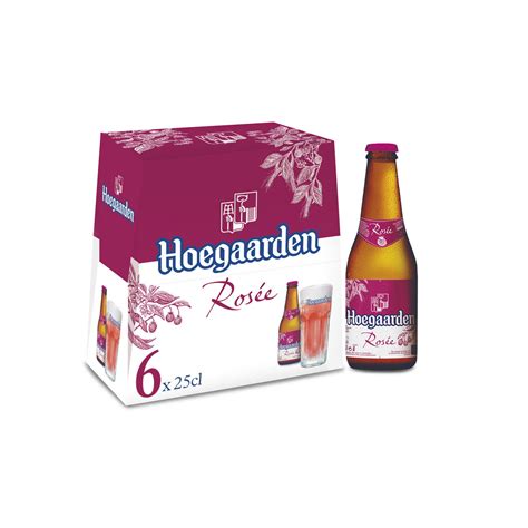 Bi Re Ros E Hoegaarden Le Pack De Bouteilles De Cl Prix Carrefour