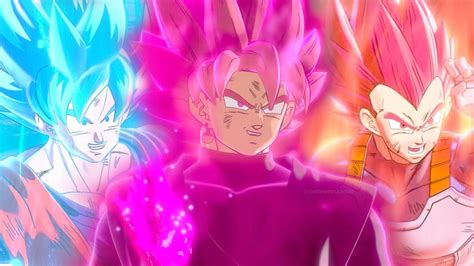 Future Saga Chapter Broly Ultra Supervillain Goku Black Vegeta